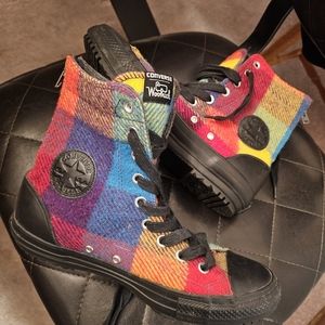 Converse Woolrich high tops